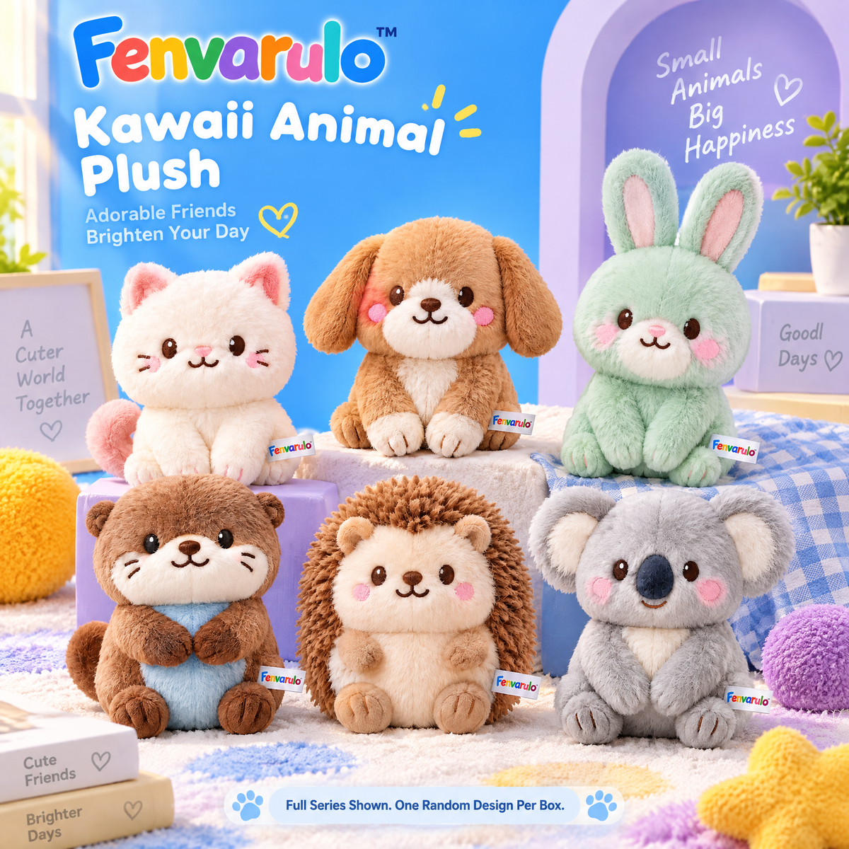 Fenvarulo™ Kawaii Animal Plush Blind Box — image 5