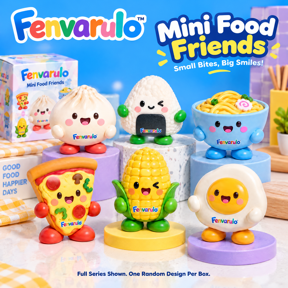 Fenvarulo™ Mini Food Friends Blind Box — image 5
