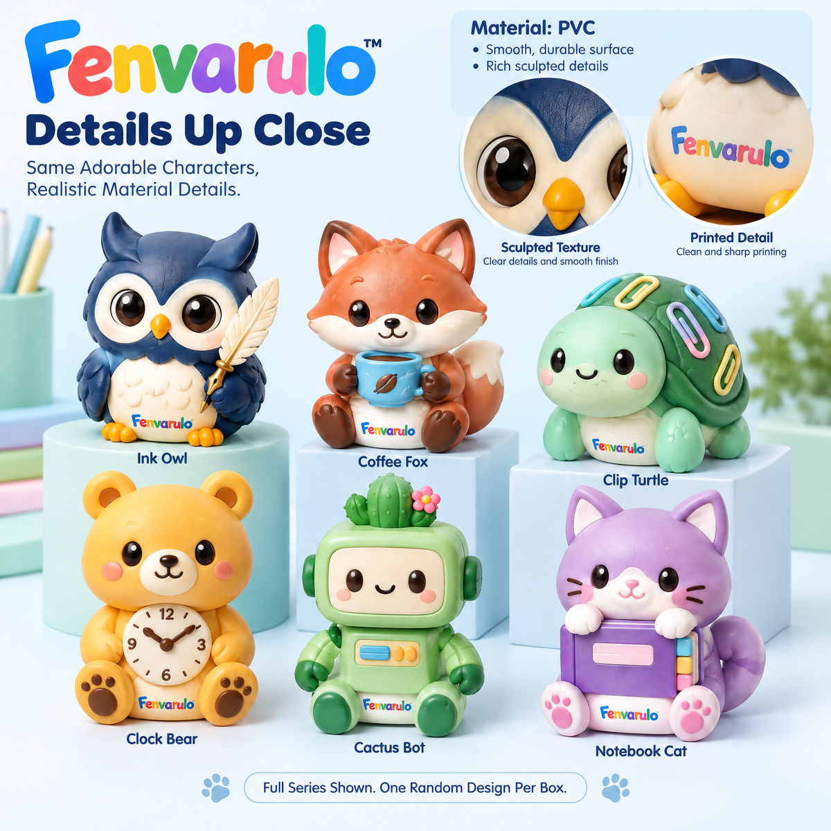 Fenvarulo™ Mystery Desk Buddies Blind Box — image 4